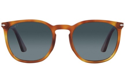 Zonnebril Persol PO3316S 96/S3 Polarized Vierkant Havana