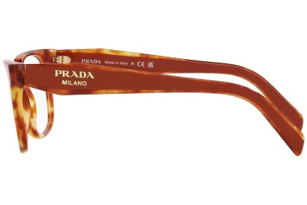 Brillen Prada PR17ZV 4BW1O1 Rechthoekige Havana