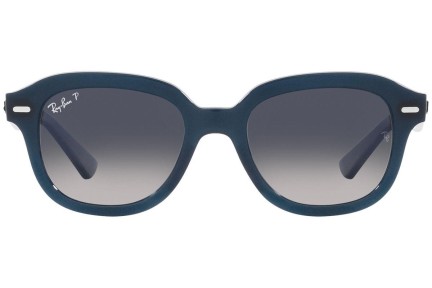 Zonnebril Ray-Ban Erik RB4398 667678 Polarized Vierkant Blauw