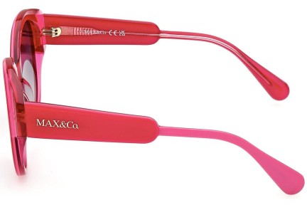 Zonnebril Max&Co. MO0076 72B Ronde Roze