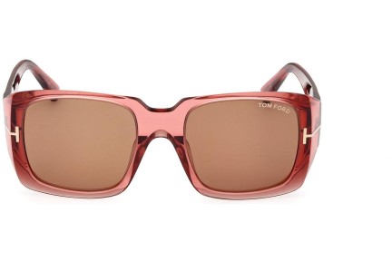 Zonnebril Tom Ford FT1035 72E Vierkant Roze