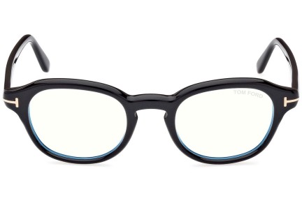 Brillen Tom Ford FT5871-B 001 Ronde Zwart