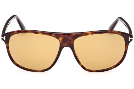 Zonnebril Tom Ford FT1027 52E Pilot Havana