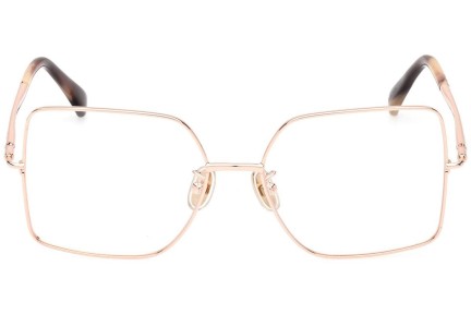 Brillen Max Mara MM5098-H 033 Vierkant Goud