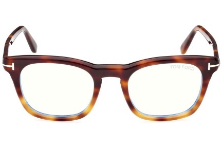 Brillen Tom Ford FT5870-B 056 Vierkant Havana