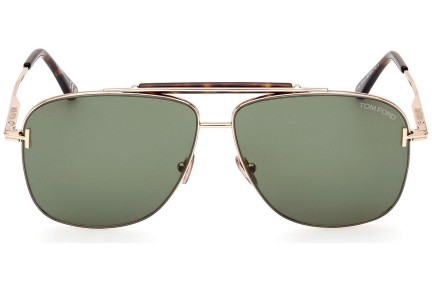 Zonnebril Tom Ford FT1017 28N Pilot Goud