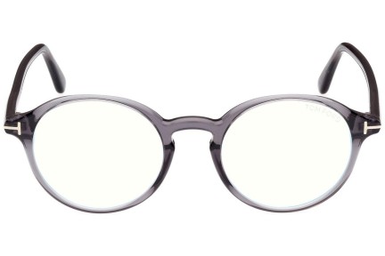 Brillen Tom Ford FT5867-B 020 Ronde Grijs