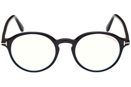 Brillen Tom Ford FT5867-B 001 Ronde Zwart