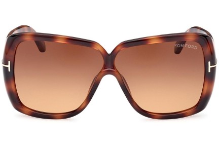 Zonnebril Tom Ford FT1037 52F Oversize Havana