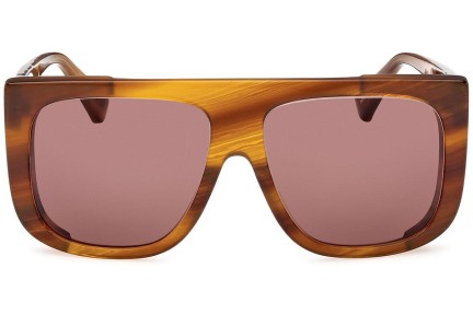 Zonnebril Max Mara MM0073 50E Flat Top Havana