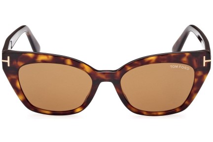 Zonnebril Tom Ford FT1031 52E Cat Eye Havana