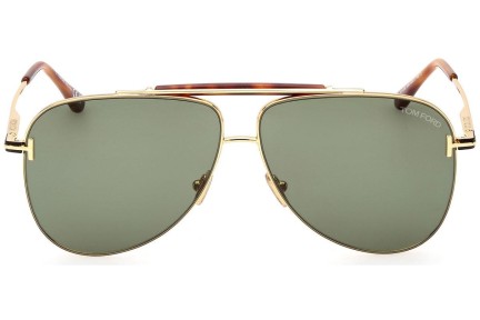 Zonnebril Tom Ford FT1018 30N Pilot Goud