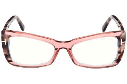 Brillen Tom Ford FT5879-B 072 Cat Eye Roze