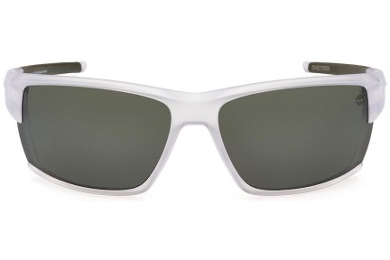 Zonnebril Timberland TB9308 26R Polarized Rechthoekige Wit