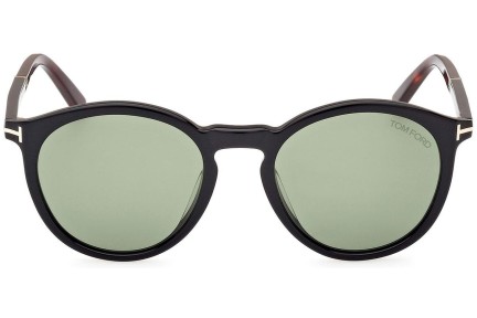 Zonnebril Tom Ford FT1021 01N Ronde Zwart