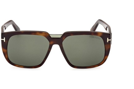 Zonnebril Tom Ford FT1025 56N Vierkant Havana