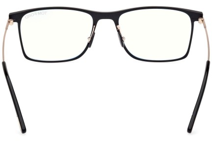 Brillen Tom Ford FT5865-B 002 Rechthoekige Zwart