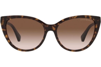 Zonnebril Emporio Armani EA4162 587913 Cat Eye Havana