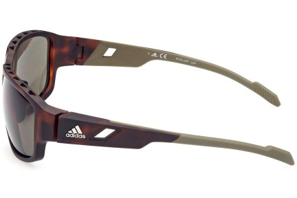 Zonnebril Adidas Sport SP0045 52N Rechthoekige Havana