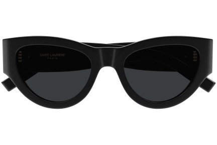 Zonnebril Saint Laurent SLM94 001 Cat Eye Zwart