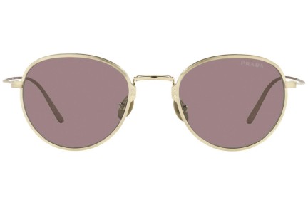 Zonnebril Prada PR53WS 06Q06I Ronde Goud