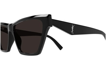 Zonnebril Saint Laurent SLM103 002 Vierkant Zwart