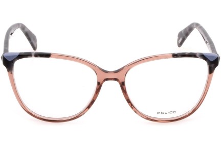 Brillen Police Safari 2 VPLD90L 0805 Cat Eye Bruin