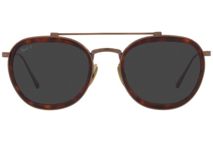 Zonnebril Persol PO5008ST 801648 Polarized Ronde Havana