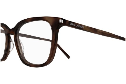 Brillen Saint Laurent SL479 002 Vierkant Havana