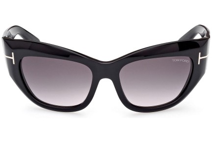 Zonnebril Tom Ford Brianna FT1065 01B Cat Eye Zwart