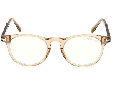 Brillen Tom Ford FT5891-B 047 Ronde Bruin