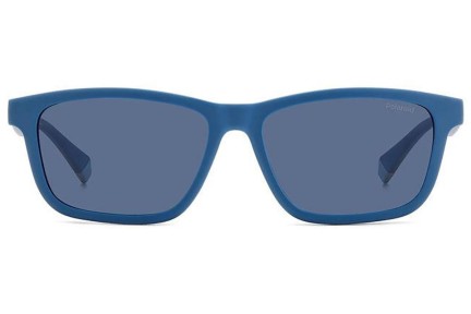 Brillen Polaroid PLD2147/CS FLL/C3 Polarized Rechthoekige Blauw