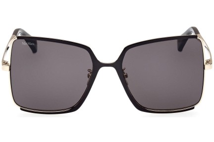 Zonnebril Max Mara Weho MM0070-H 32A Vierkant Zwart