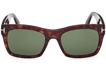 Zonnebril Tom Ford Nico 2 FT1062 52N Vierkant Havana