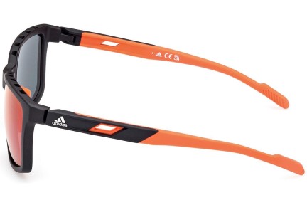 Zonnebril Adidas Sport SP0047 02Z Rechthoekige Zwart