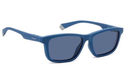 Brillen Polaroid PLD2147/CS FLL/C3 Polarized Rechthoekige Blauw