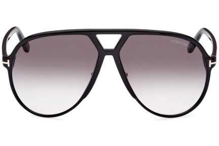 Zonnebril Tom Ford Bertrand FT1061 01B Pilot Zwart