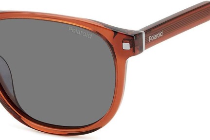 Zonnebril Polaroid PLD4117/G/S/X 2LF/M9 Polarized Vierkant Bruin