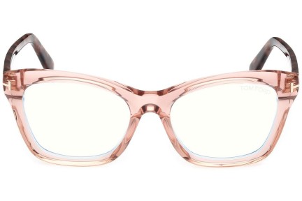 Brillen Tom Ford FT5909-B 072 Cat Eye Roze