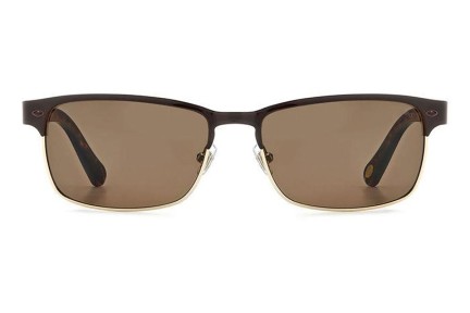 Zonnebril Fossil FOS3000/P/S 09Q/SP Polarized Vierkant Bruin