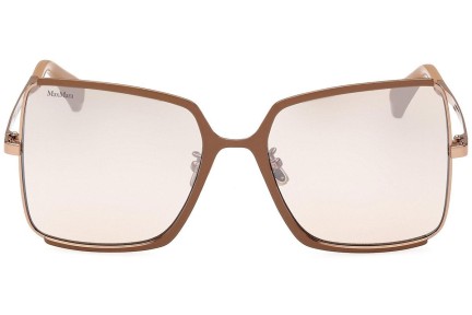 Zonnebril Max Mara Weho MM0070-H 34K Vierkant Bruin