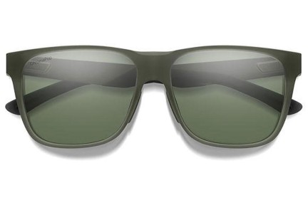 Zonnebril Smith LOWDOWNSTEEL B59/L7 Polarized Vierkant Groen