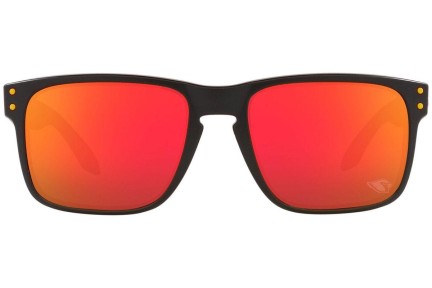 Zonnebril Oakley Holbrook OO9102 9102Q2 Vierkant Zwart