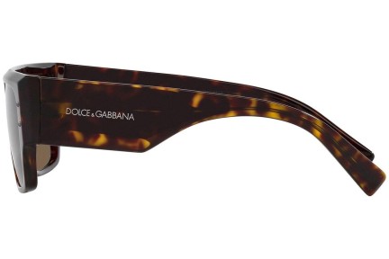 Zonnebril Dolce & Gabbana DG4459 502/73 Vierkant Havana