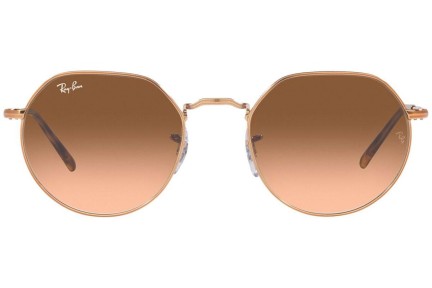 Zonnebril Ray-Ban Jack RB3565 9035A5 Ronde Bruin