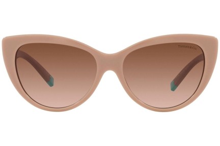 Zonnebril Tiffany & Co. TF4196 83523B Cat Eye Bruin