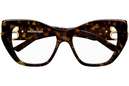 Brillen Balenciaga BB0312O 002 Cat Eye Havana