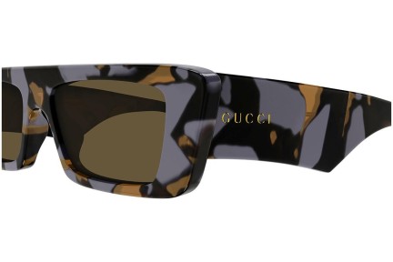 Zonnebril Gucci GG1331S 006 Rechthoekige Havana