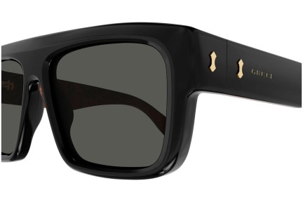 Zonnebril Gucci GG1461S 001 Vierkant Zwart