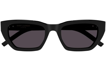 Zonnebril Saint Laurent SLM127/F 001 Cat Eye Zwart